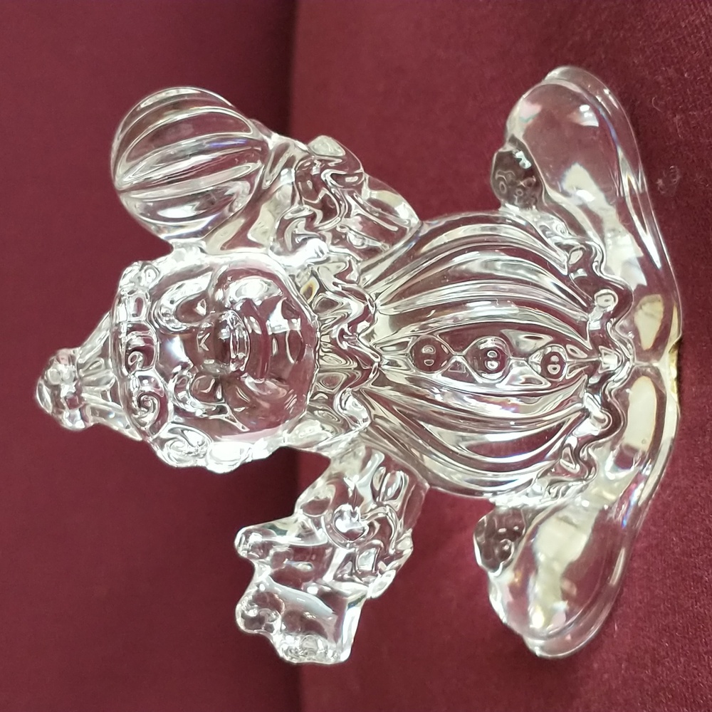 Princess House Lead Crystal Clown